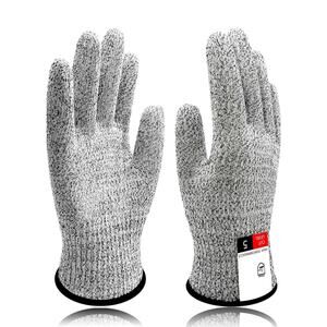 Safety Cut Resistant Gloves, Level 5 Protection - 1 Pair